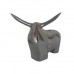 Spaarpot stier aluminium Van Bob design woonaccessoires