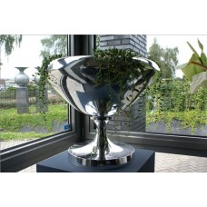 Aluminium Big Bowl op voetstuk