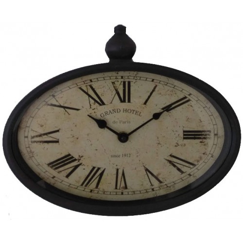 Metalen klok Ellipse Metalen klok Ellipse