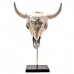 Bison XXL skull nickel  Diga Colmore design