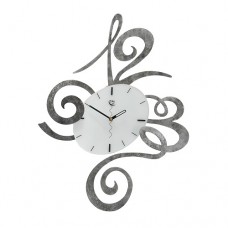 Fredo silver marbled Wall Clock Tav Design woonaccessoires