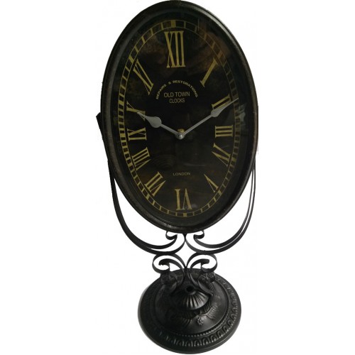 Metalen klok Spiegel Metalen klok Spiegel