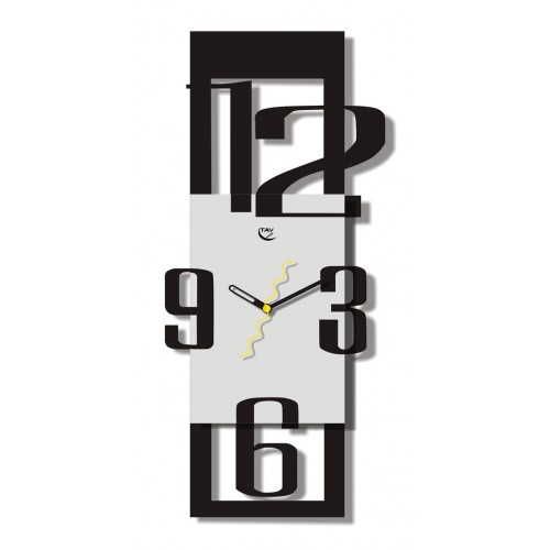 Long Wandklok Tav Design Woonaccessoires