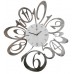 Rosia silver marbled Wall Clock Tav Design woonaccessoires
