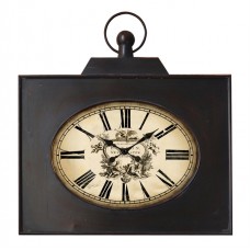 Wall Clock London Westminister black