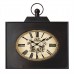 Wall Clock London Westminister black